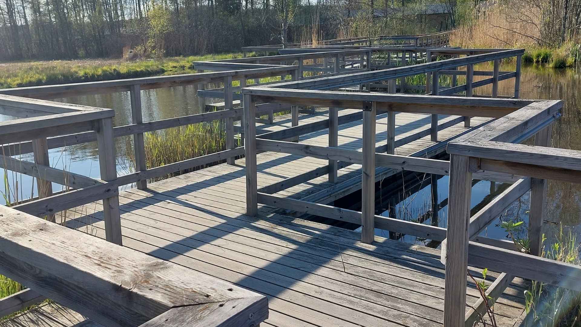 Strövområde och badplats vid Maden i Tullingesjön där Liberalerna vill bygga brygga