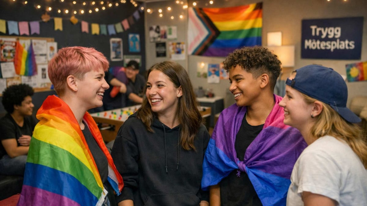 Trygga mötesplatser för HBTQI-unga i Botkyrka